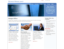 Tablet Screenshot of budgetoffice.nzcs.co.nz